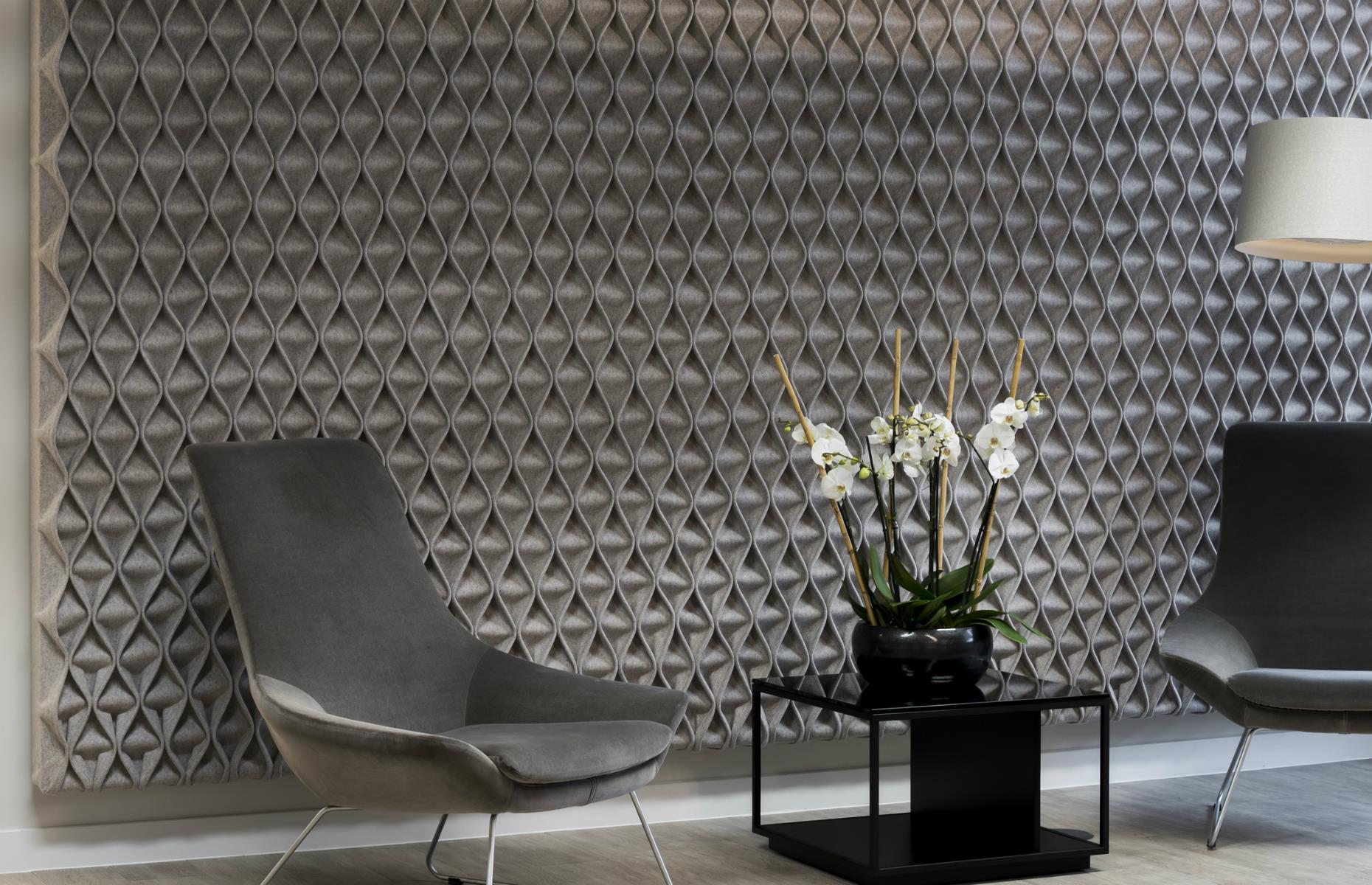 Hang a honeycomb tapestry