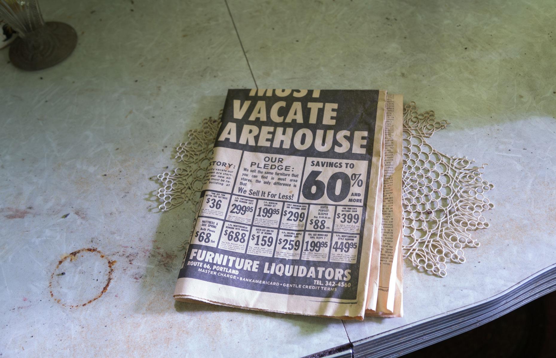 Old newspaper