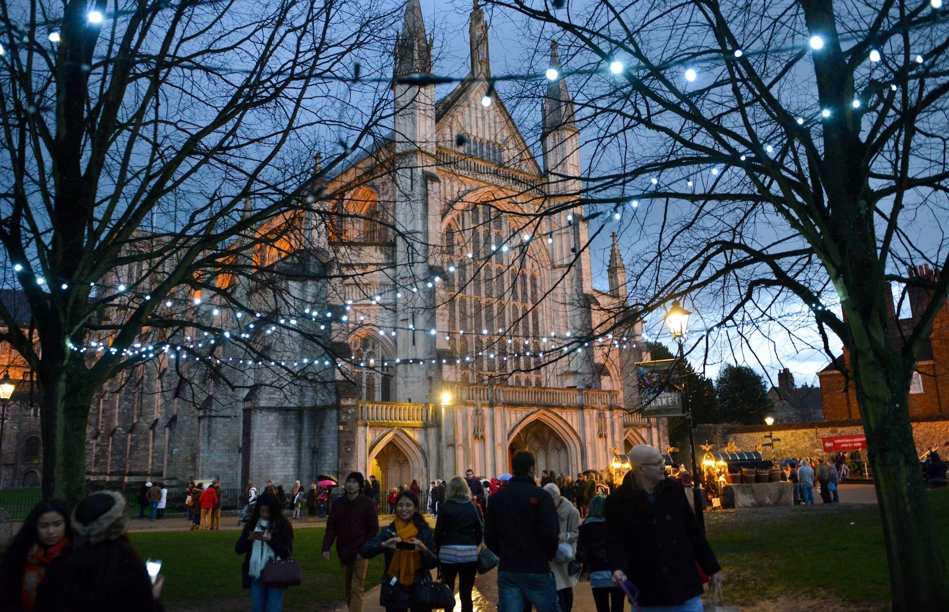 Winchester Cathedral Christmas Market, Winchester, Hampshire