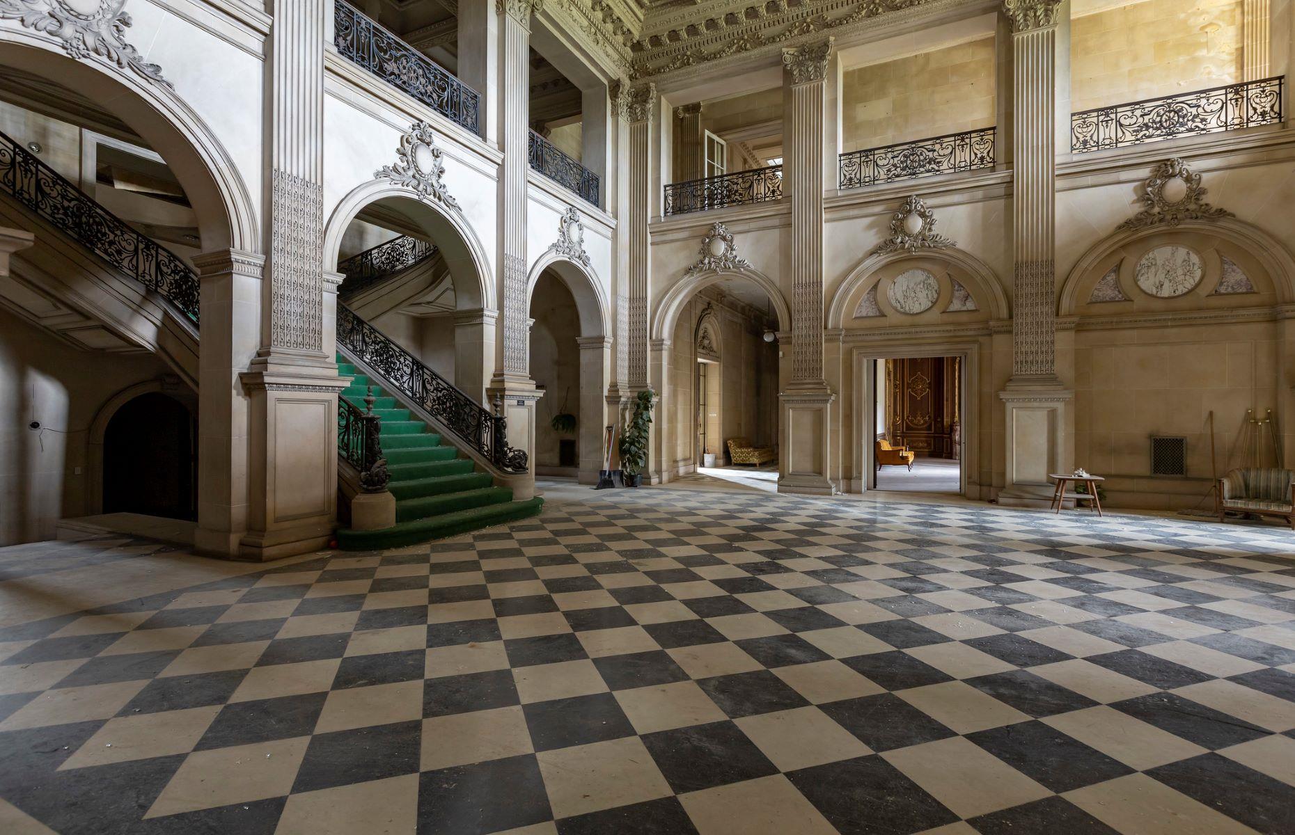 A grand entrance
