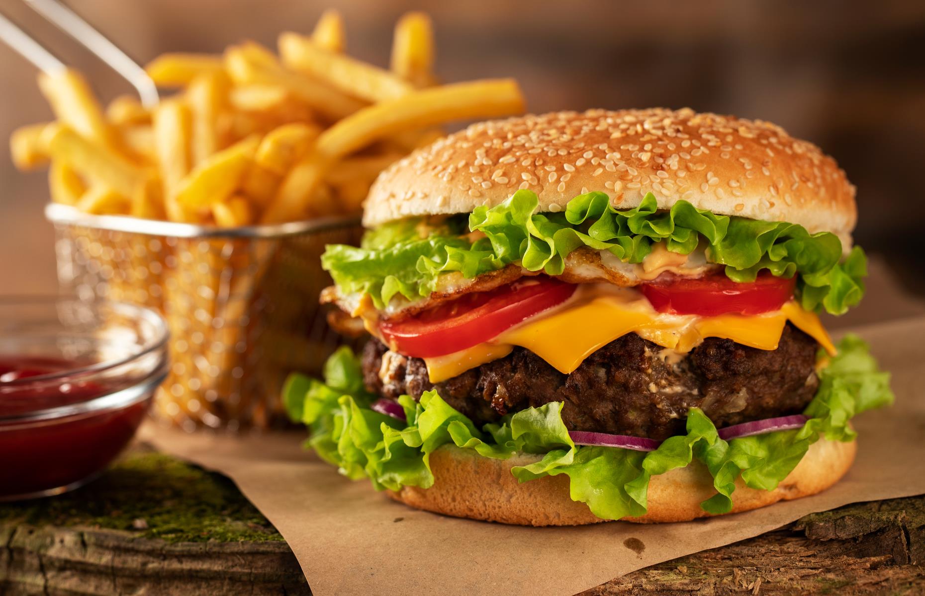 Ultimate chuck steak burger