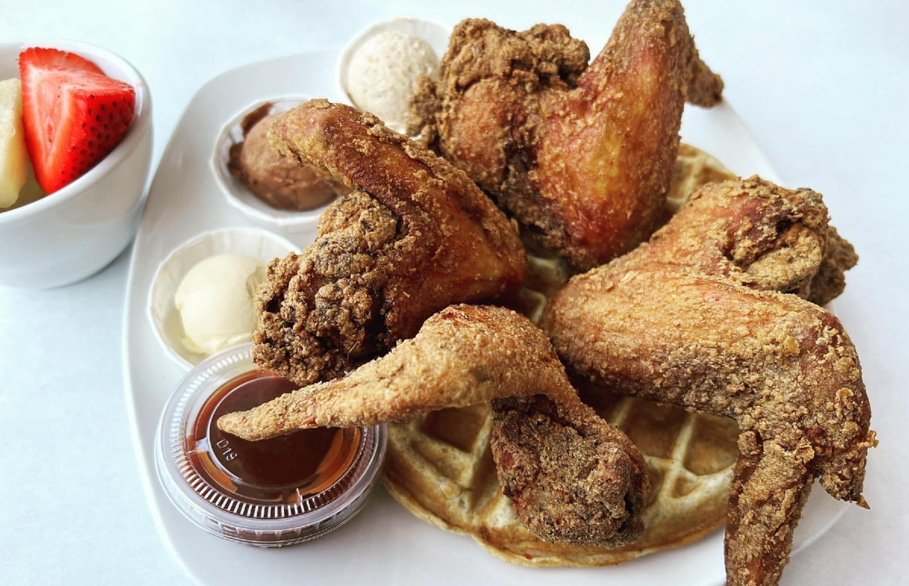 North Carolina: Dame's Chicken & Waffles, Durham