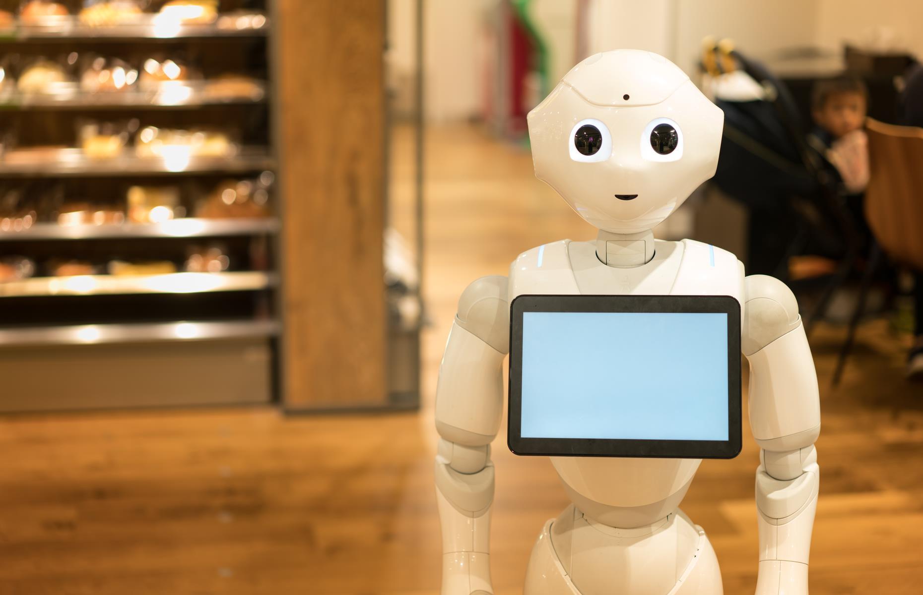Ай реди. Роботизация ресторанов презентация. Robots taking over. Робот Пеппер оформленный инновационными полосками. Робот врач клипарт.
