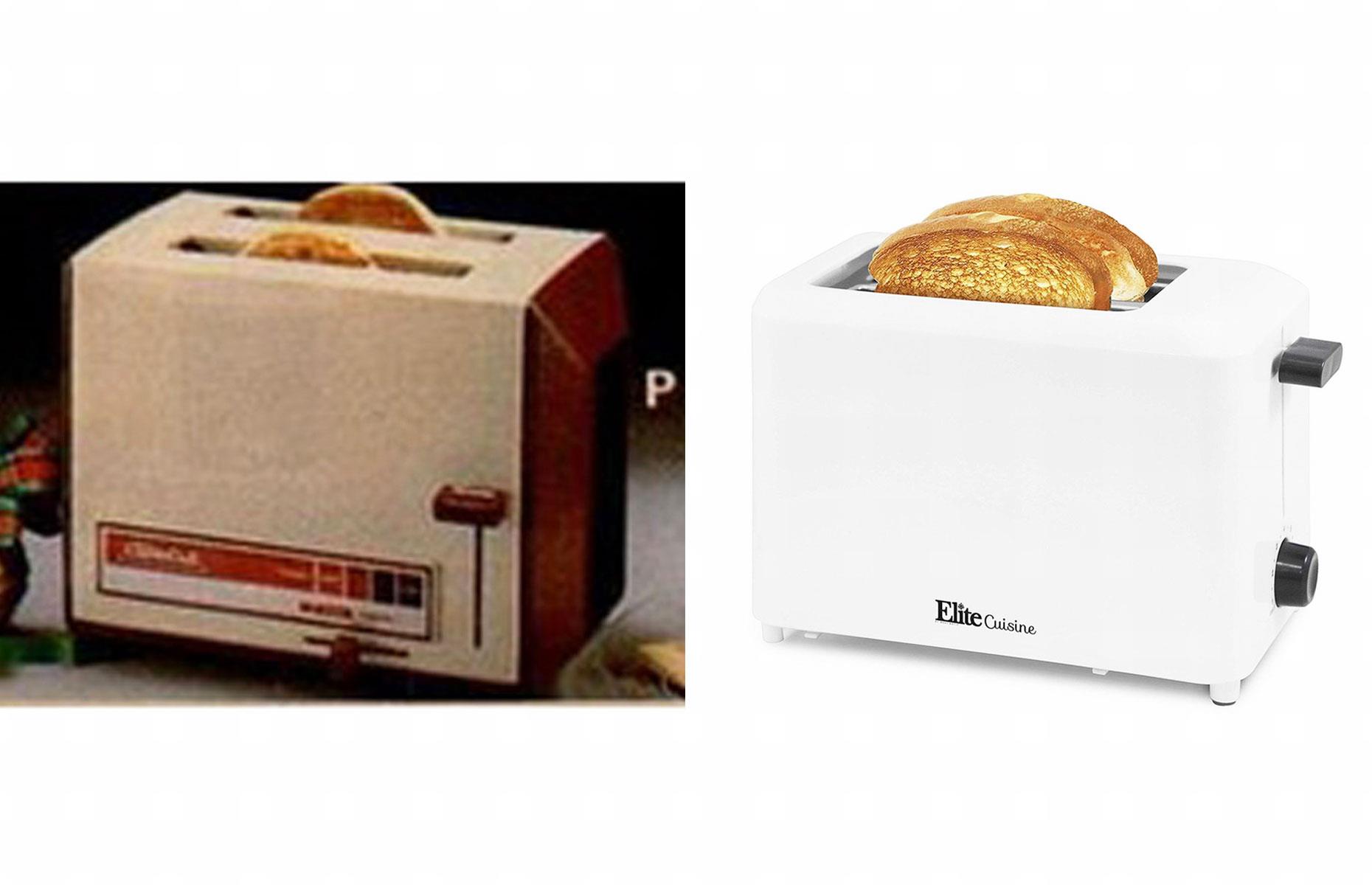 Basic two-slice toaster: 193% more expensive in 1984