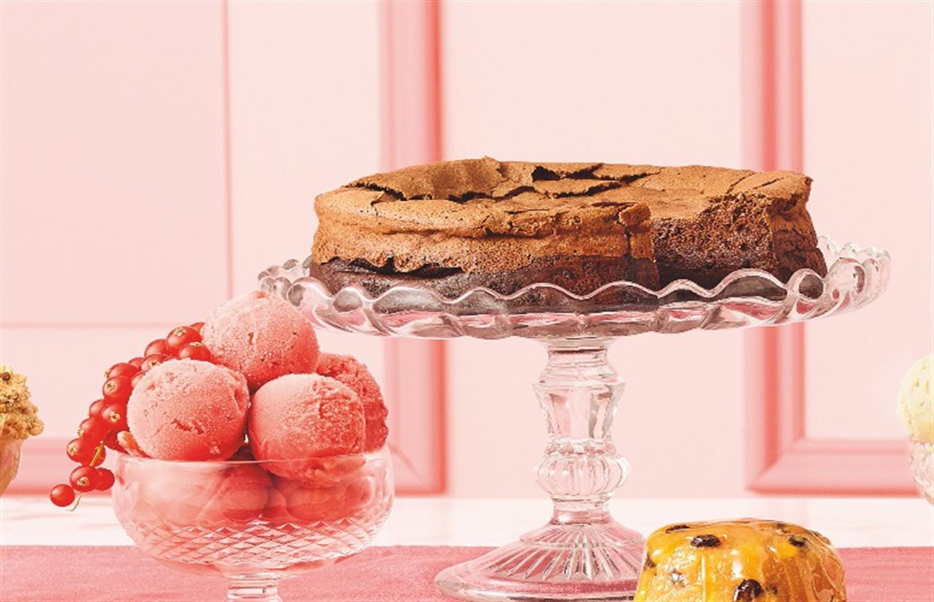 20. Twice-baked chocolate cake