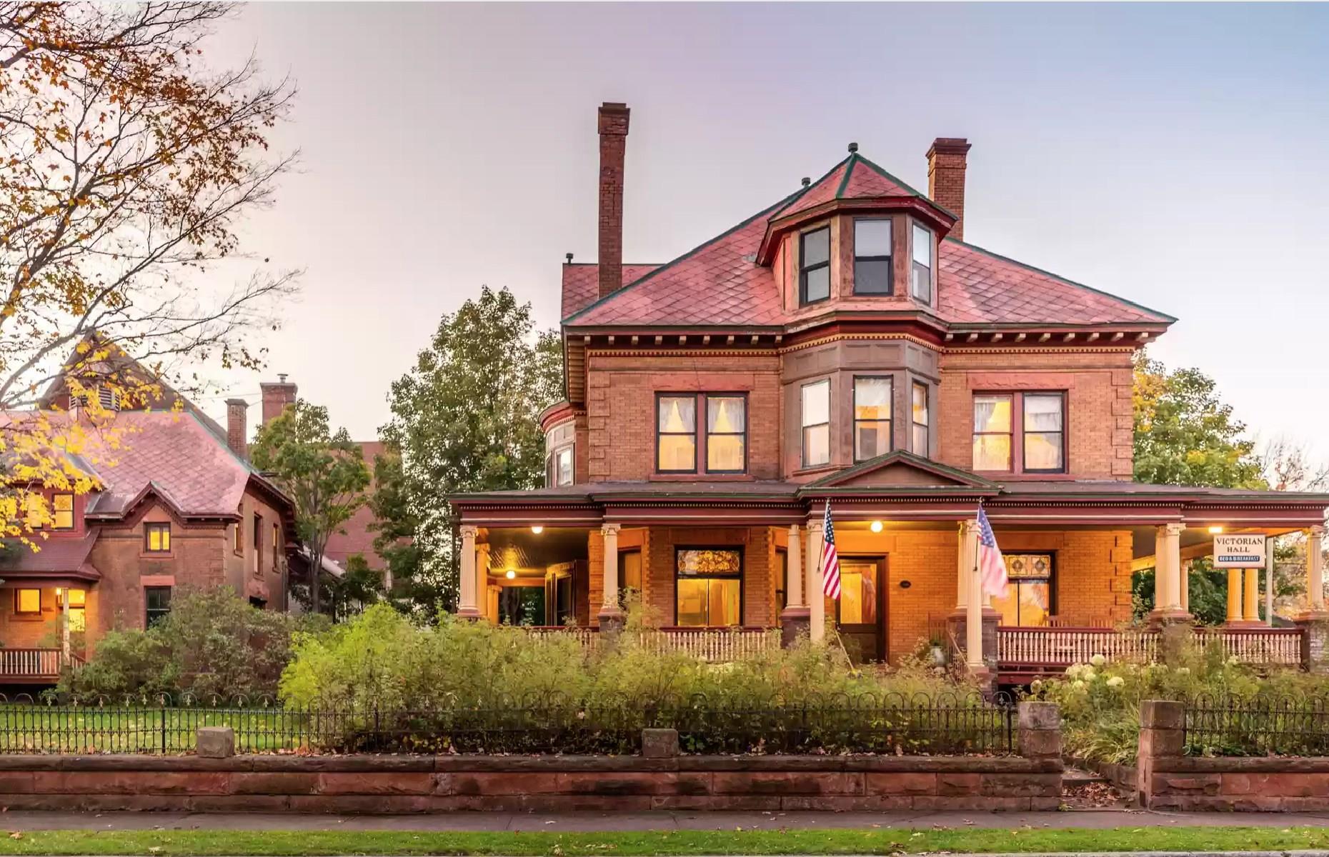 Brick Victorian Hall