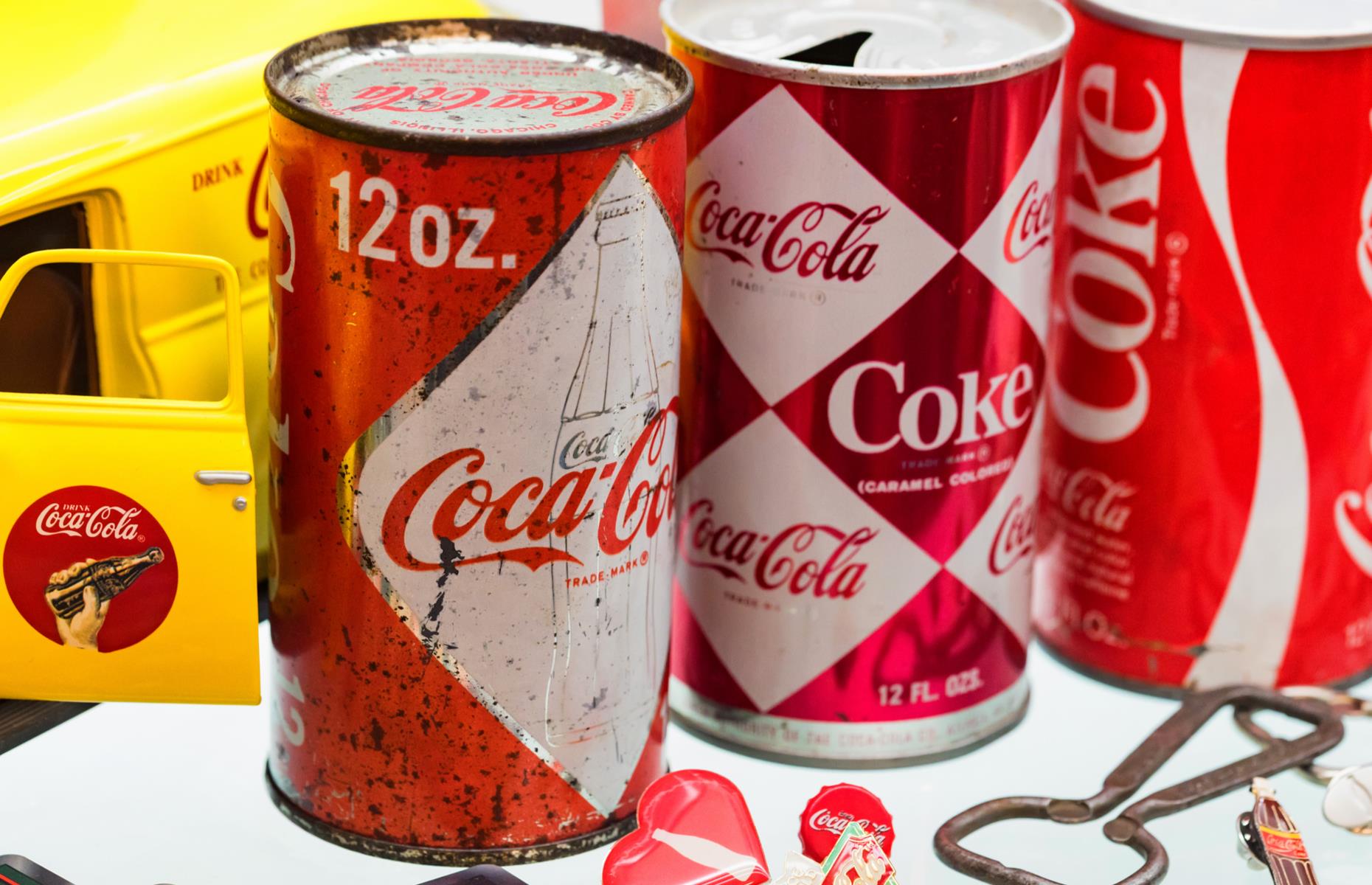 1950s: aluminium drinks cans