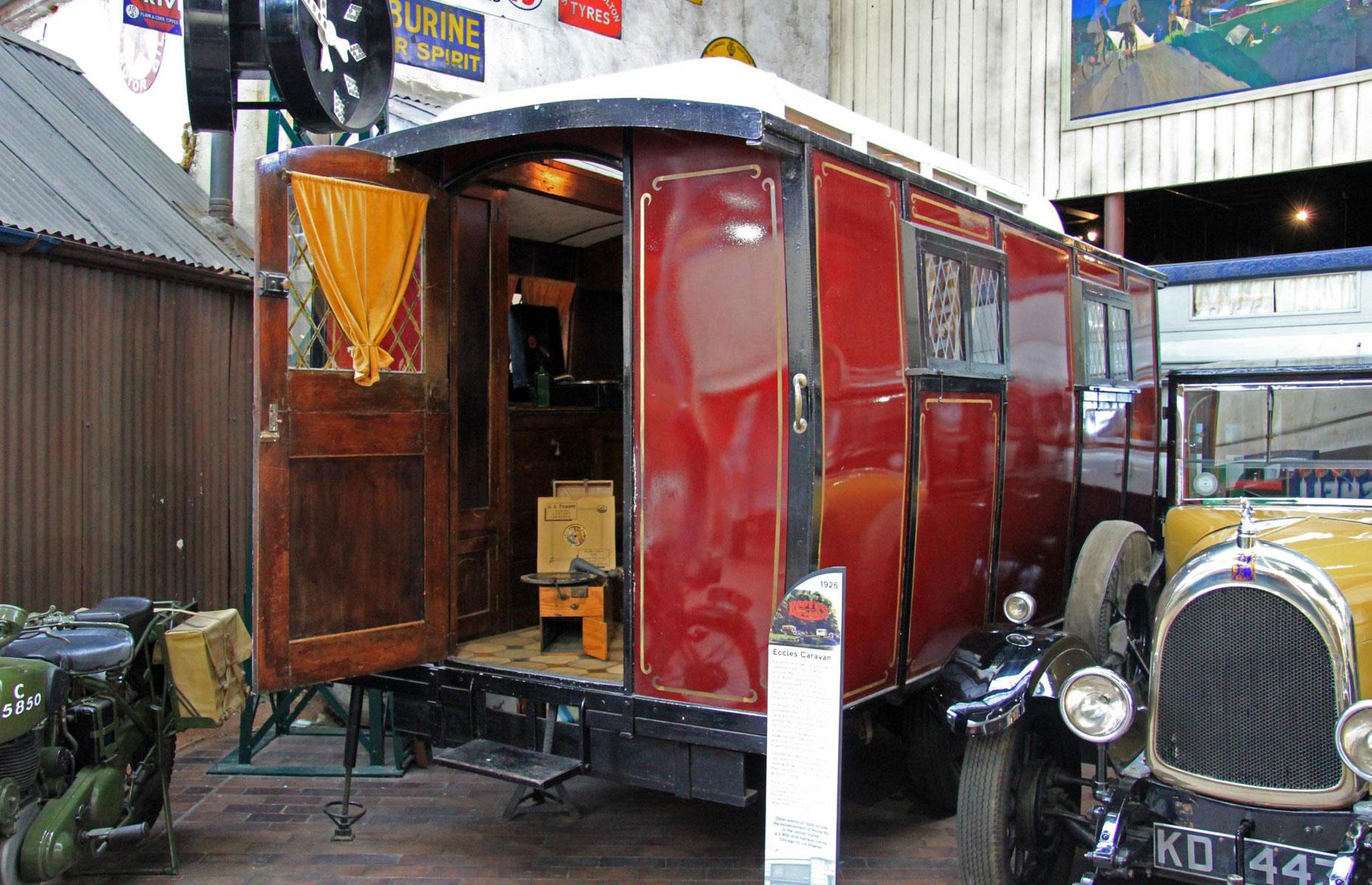 Caravana Eccles: interior elegante