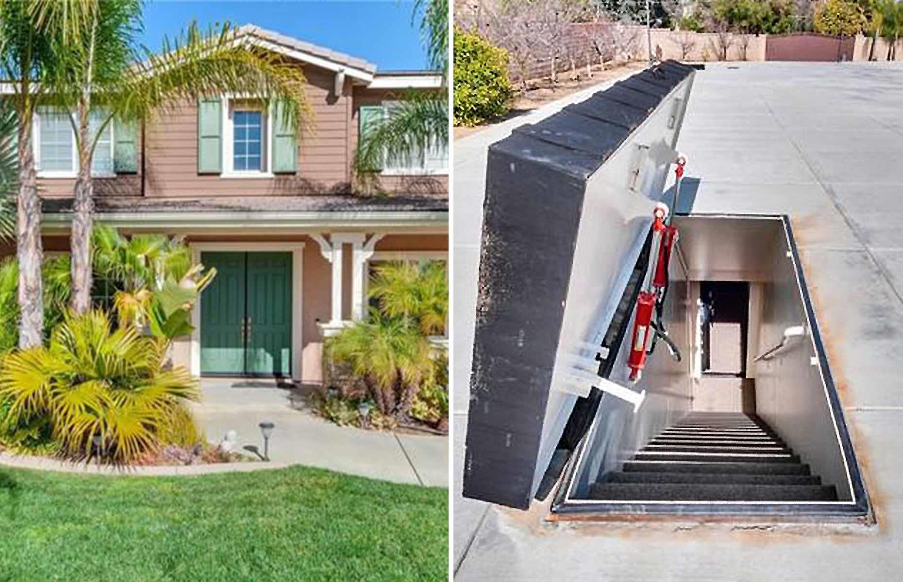 An amazing mansion has the ultimate survival shelter