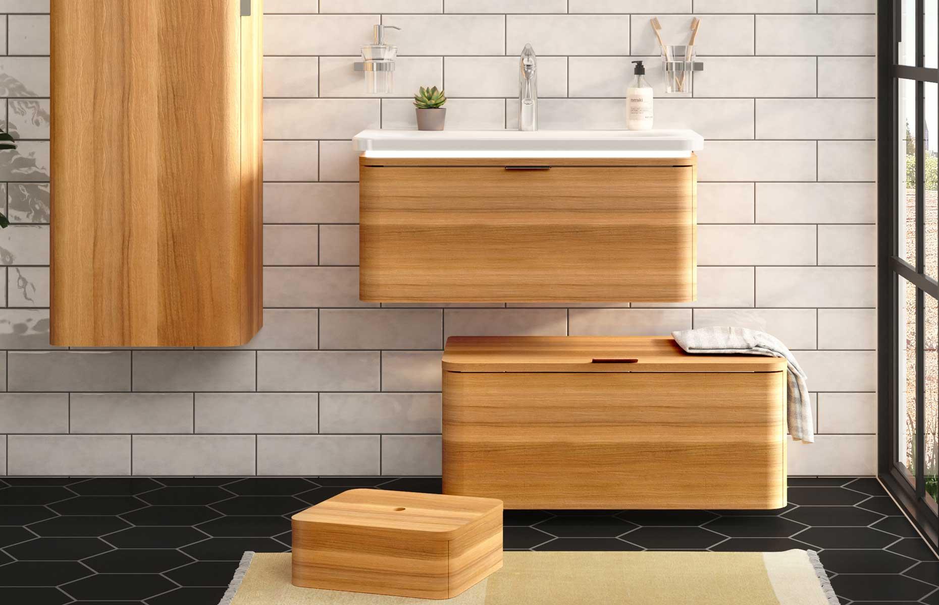 easy bathroom storage