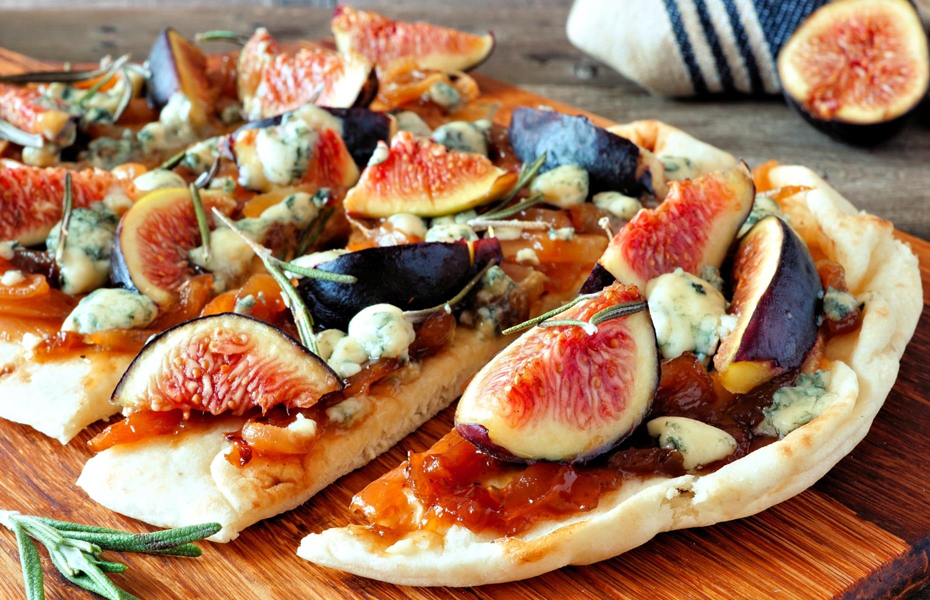 30. Fig and blue cheese, Italy 
