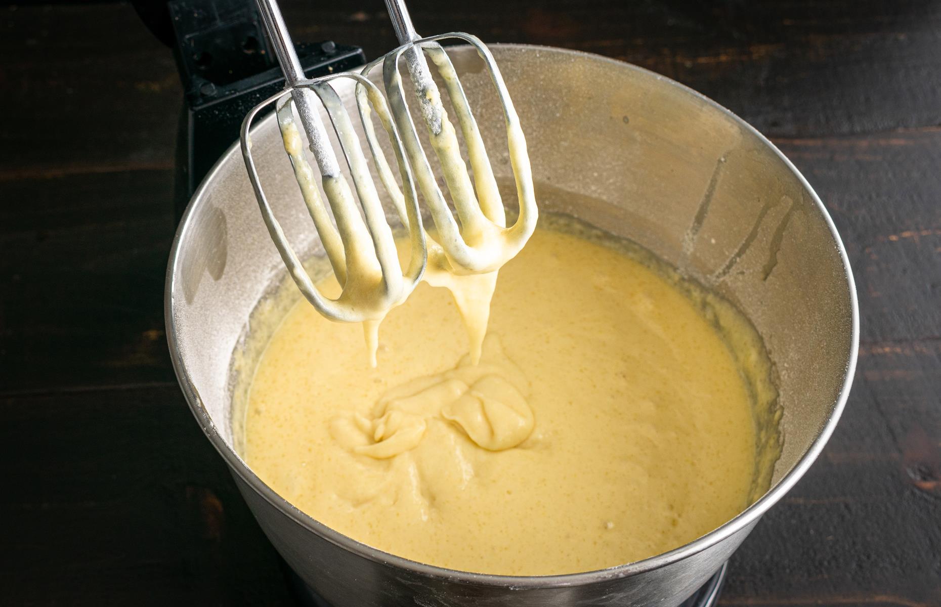 20. Curdling cake batter