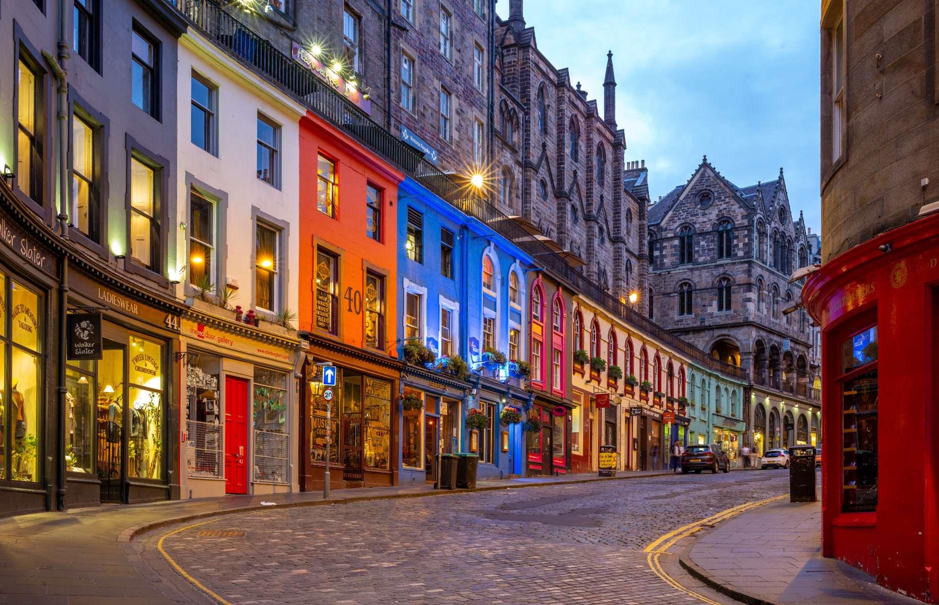 Stroll the historic streets of Edinburgh, UK
