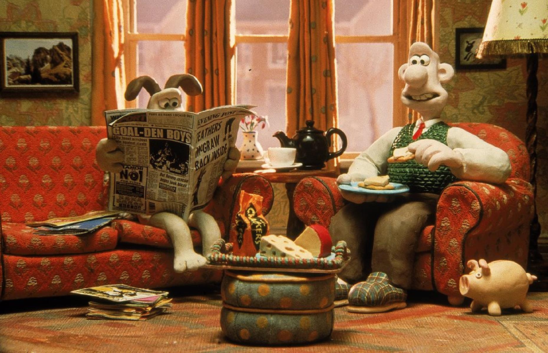 20. Wensleydale cheese, Wallace and Gromit