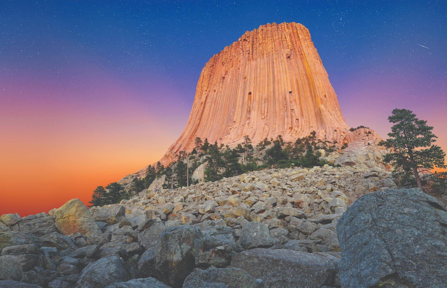 Devils Tower, Wyoming, USA