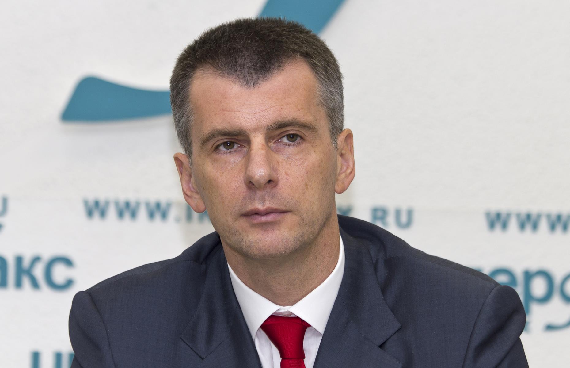 Mikhail Prokhorov, 54, net worth: $9.8 billion (£7.5bn)