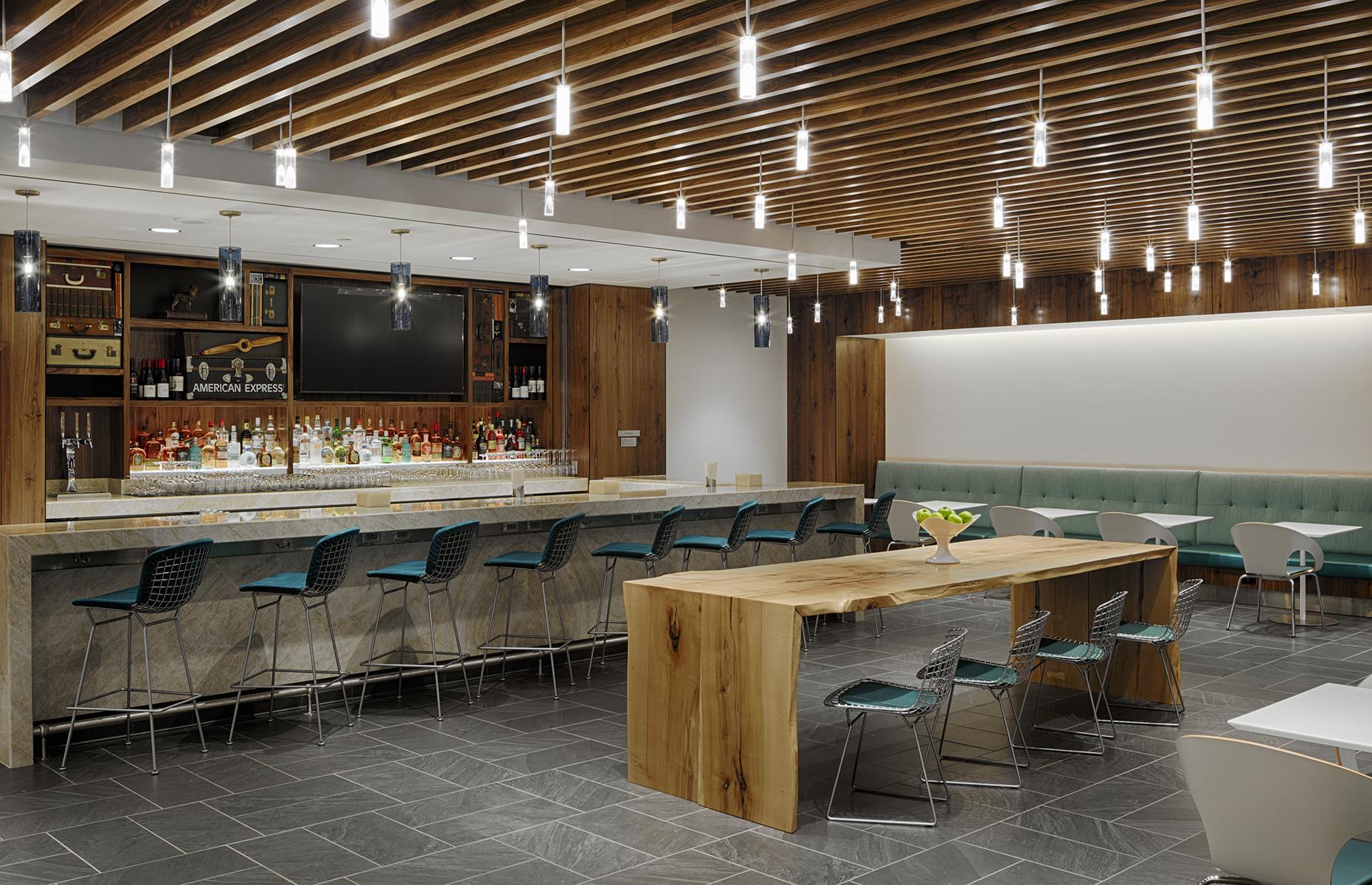 Amex Centurion Lounge, Dallas Fort Worth International Airport, Texas, USA