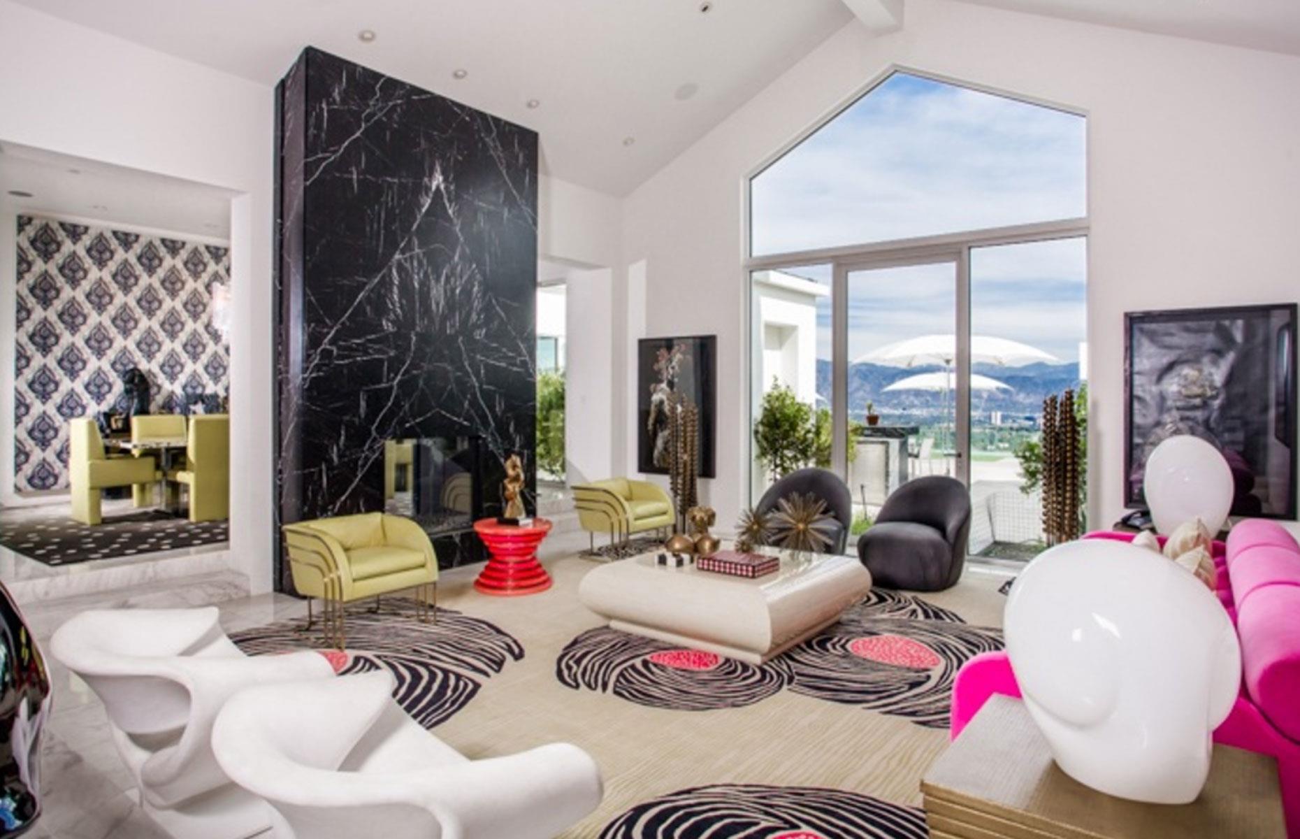 Gwen Stefani's mod mansion, California, USA