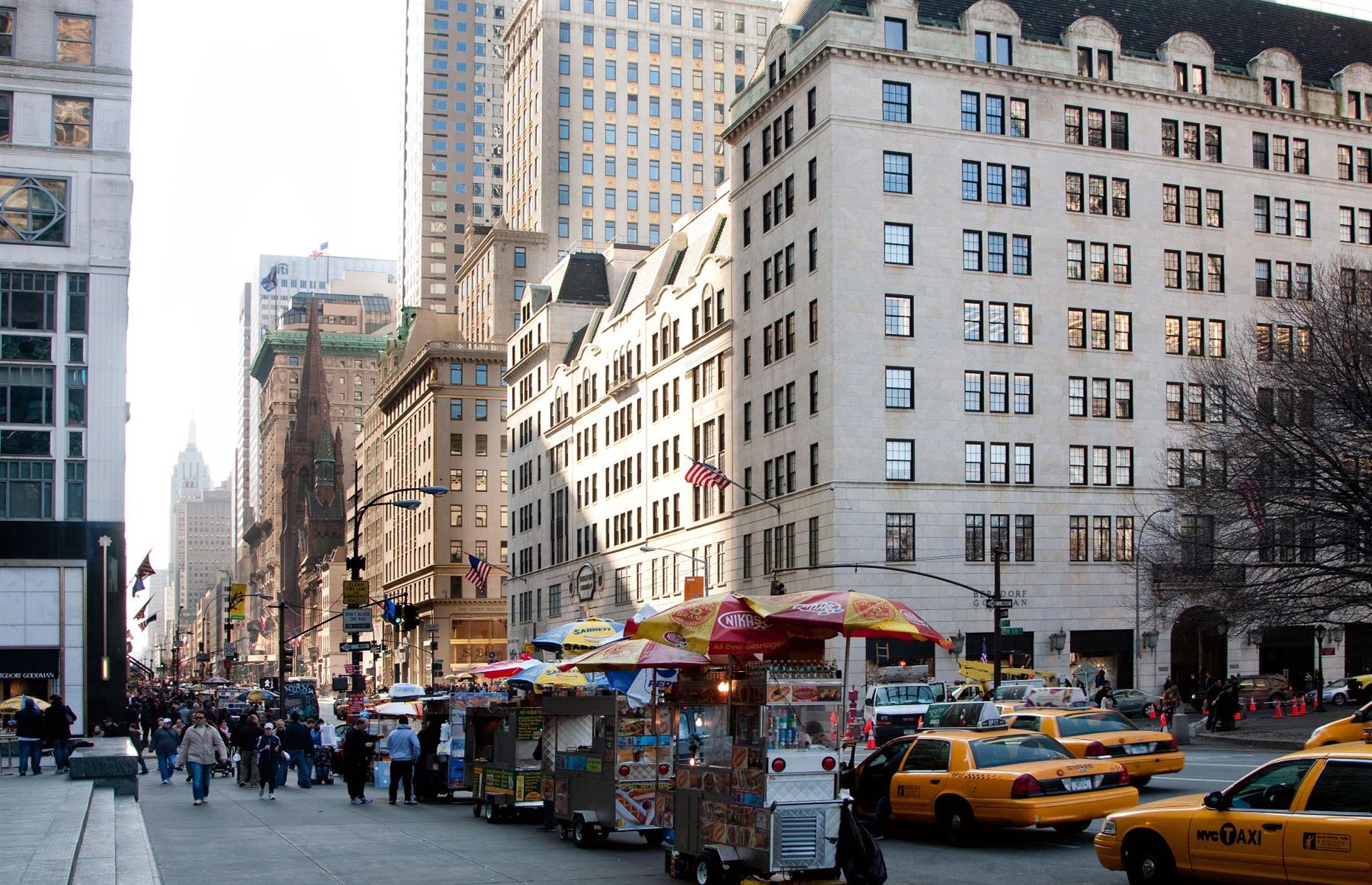 Now: Fifth Avenue, New York City, New York