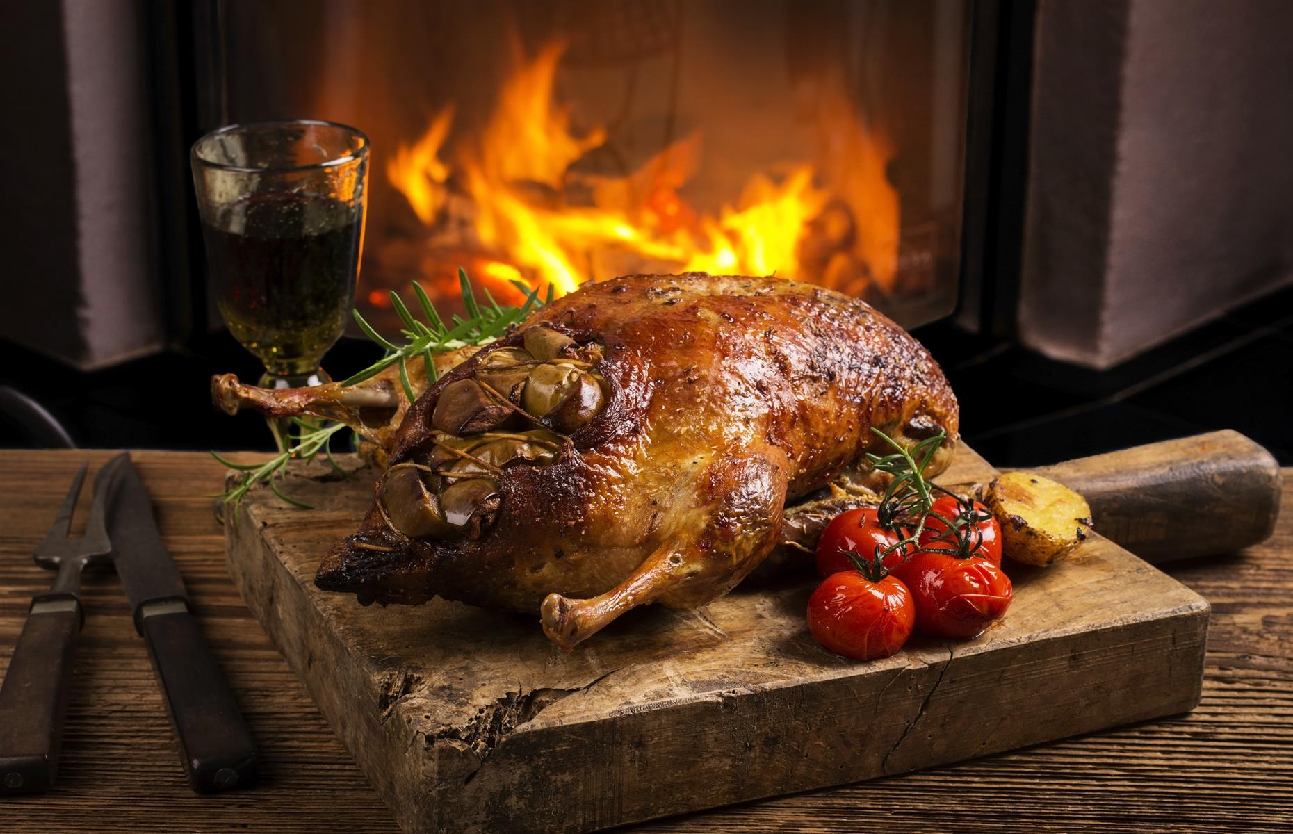 Why is goose eaten at Christmas?