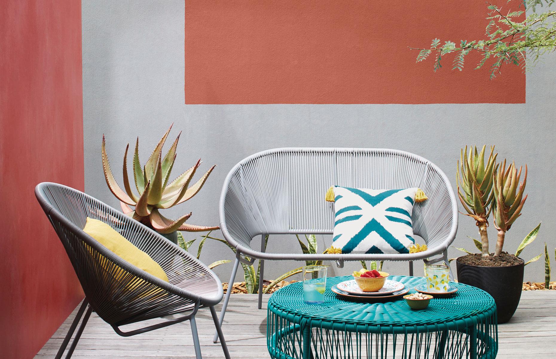 Colour block your walls