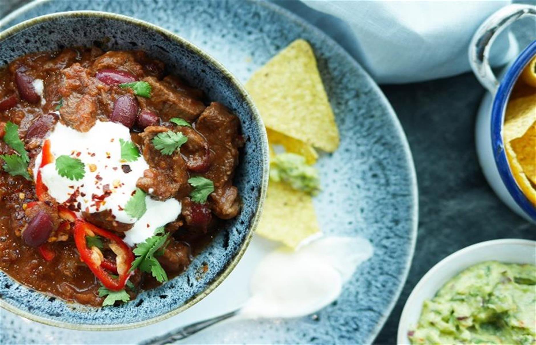 Spicy beef chilli