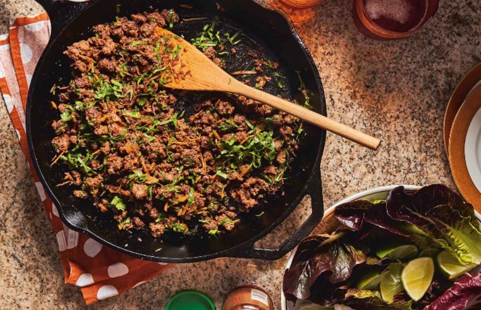 Try this ginger 'beef' stir-fry