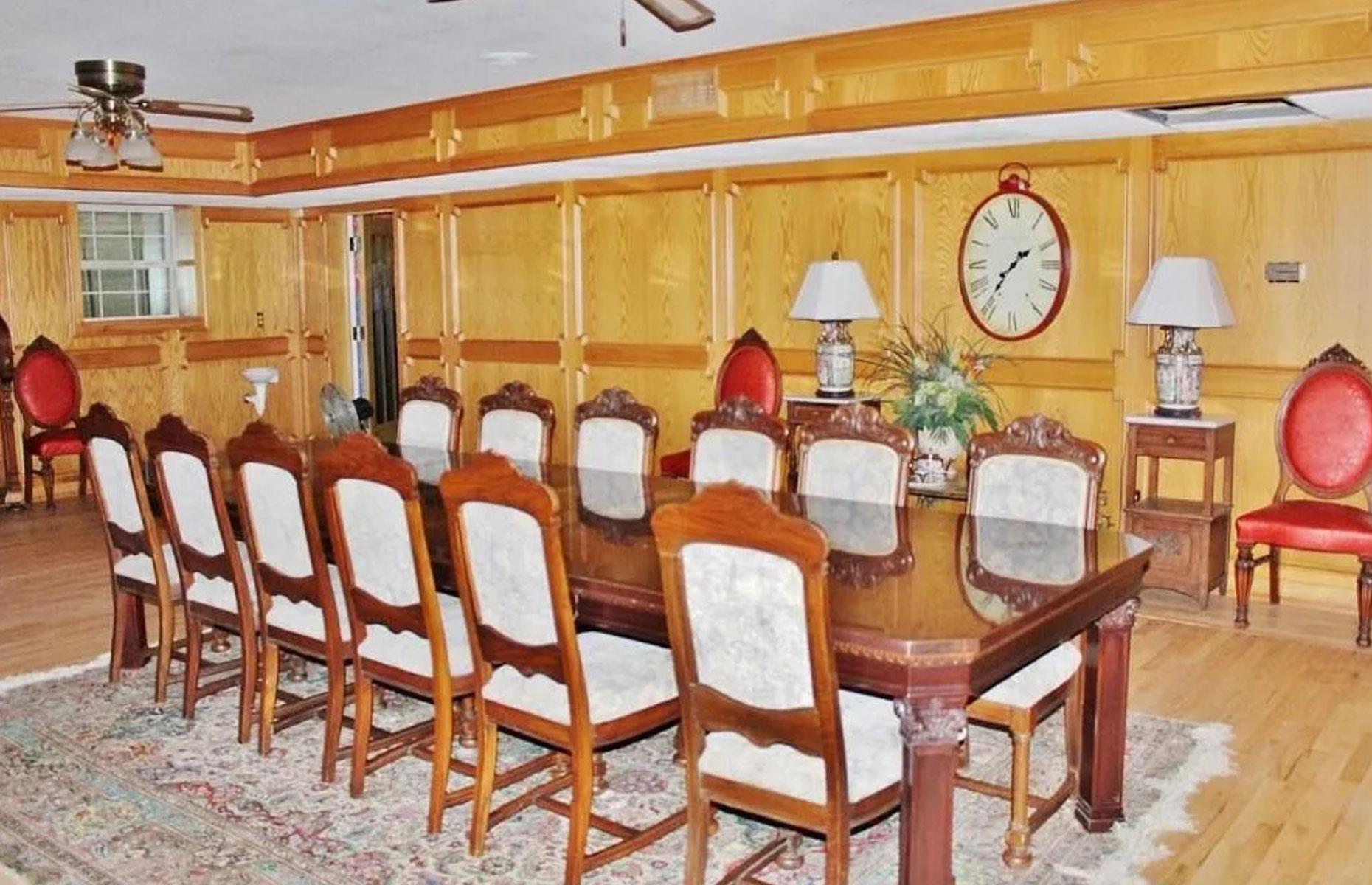 Haunted basement ballroom