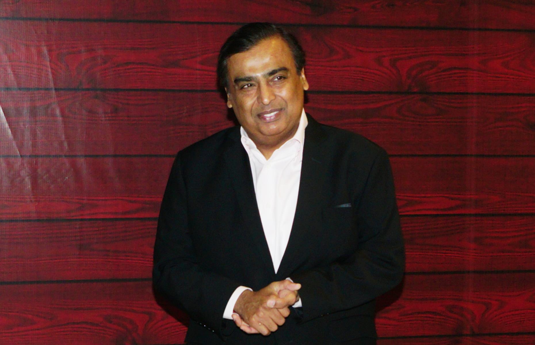 Mukesh Ambani: +$20.4 billion (£15.5bn)