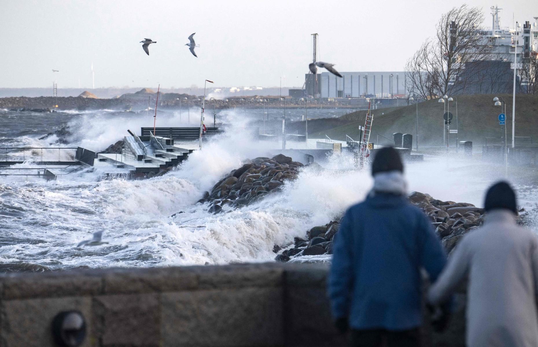 January: Winter storm Malik, Northern Europe