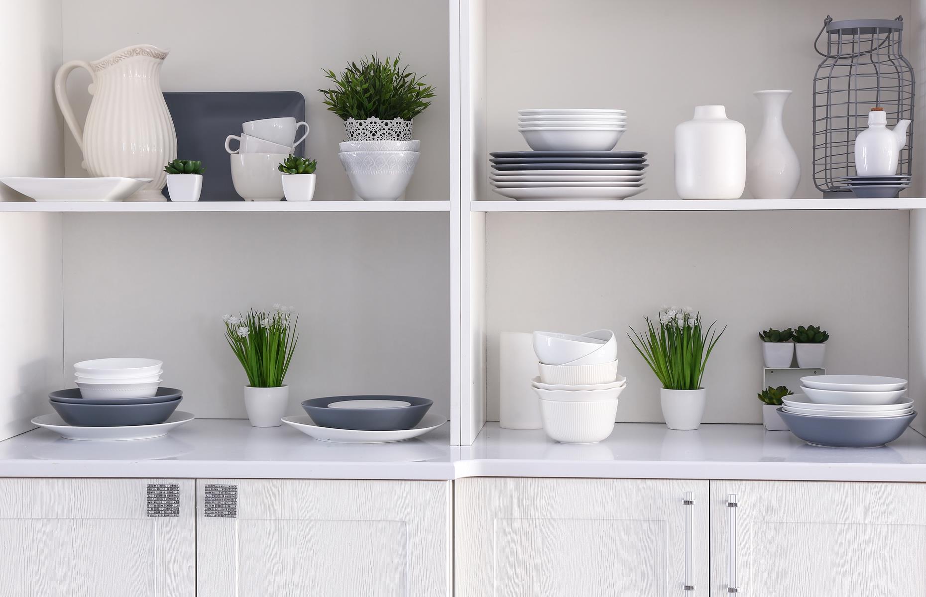 Move your crockery to another space