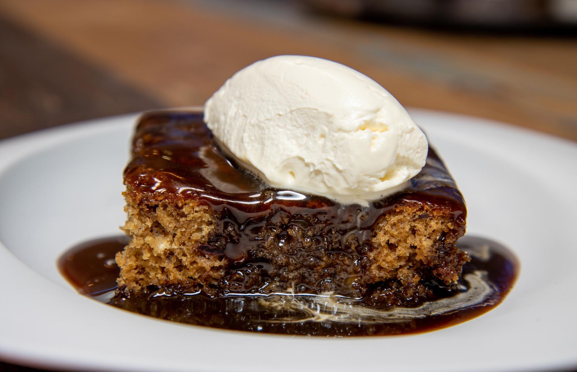 6. Sticky toffee pudding