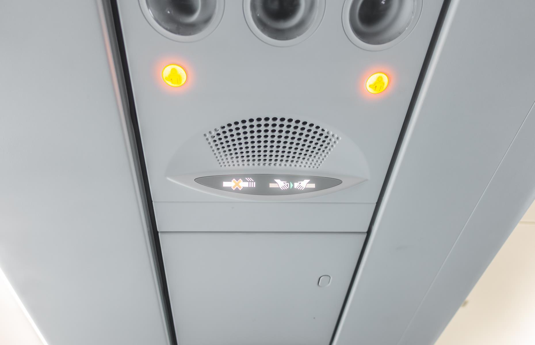 Darkness in the cabin is also a safety feature