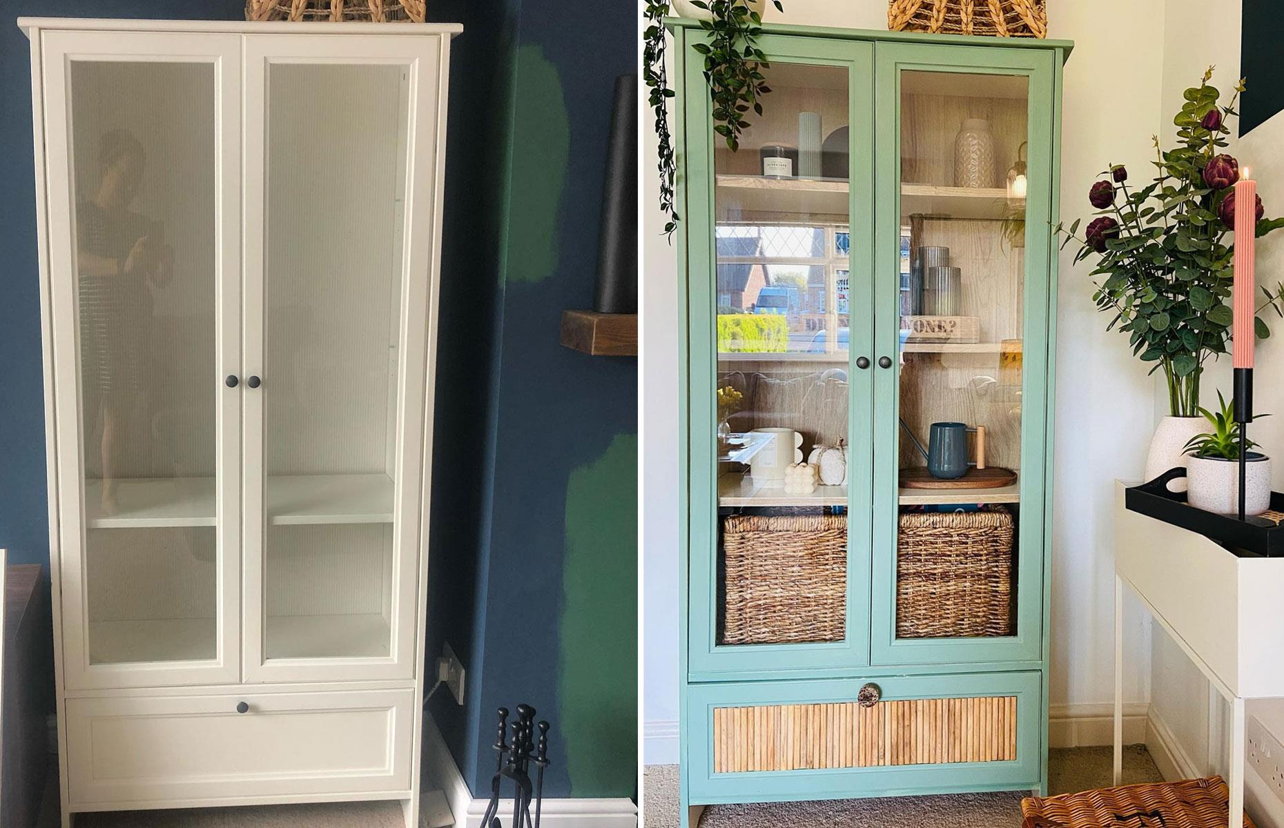 Paint an IDANÄS cabinet