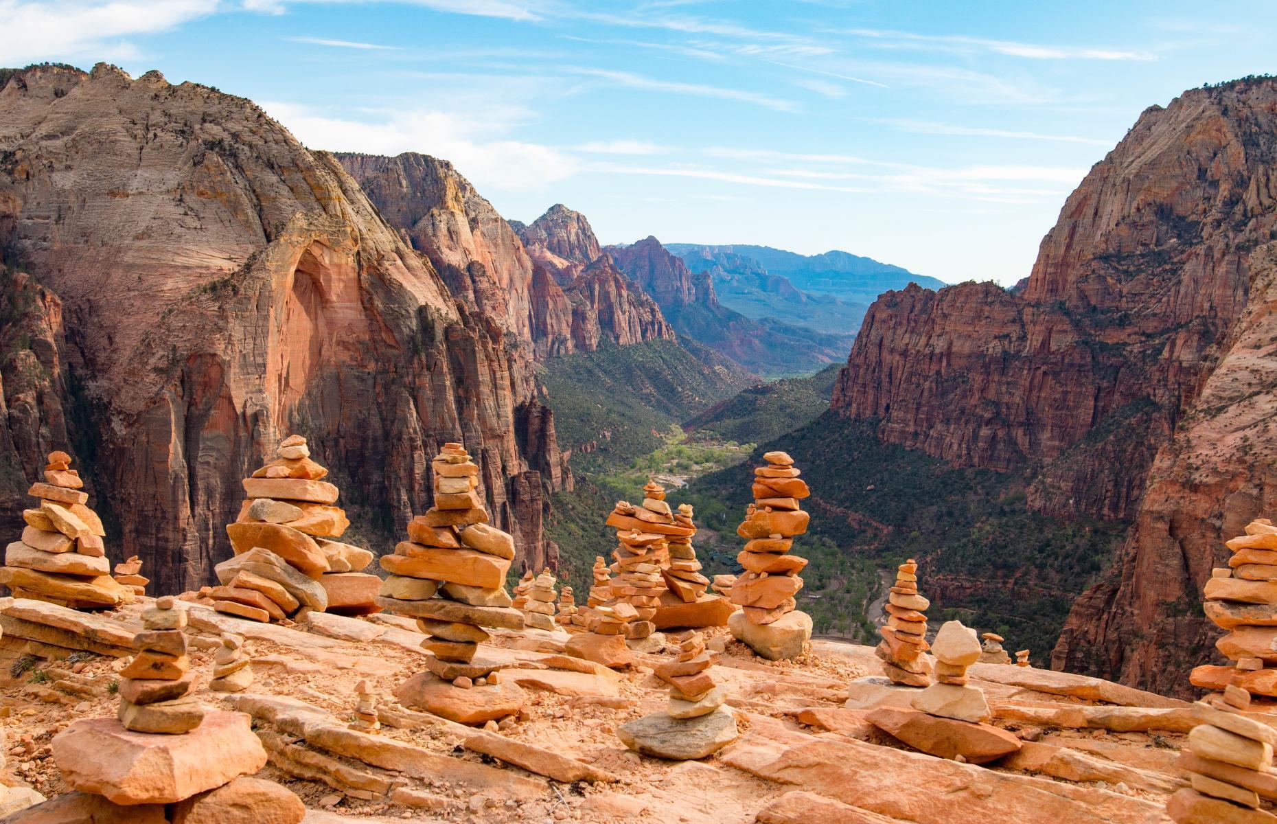 Angels Landing in Zion National Park, Utah