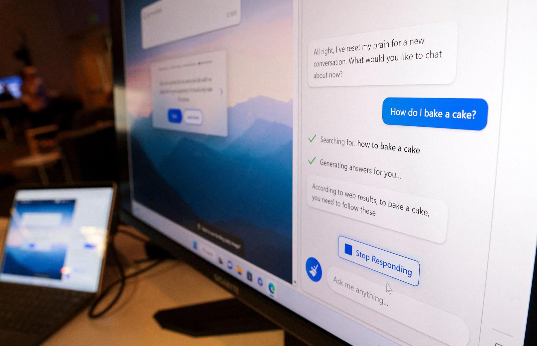 An AI chatbot says it's 