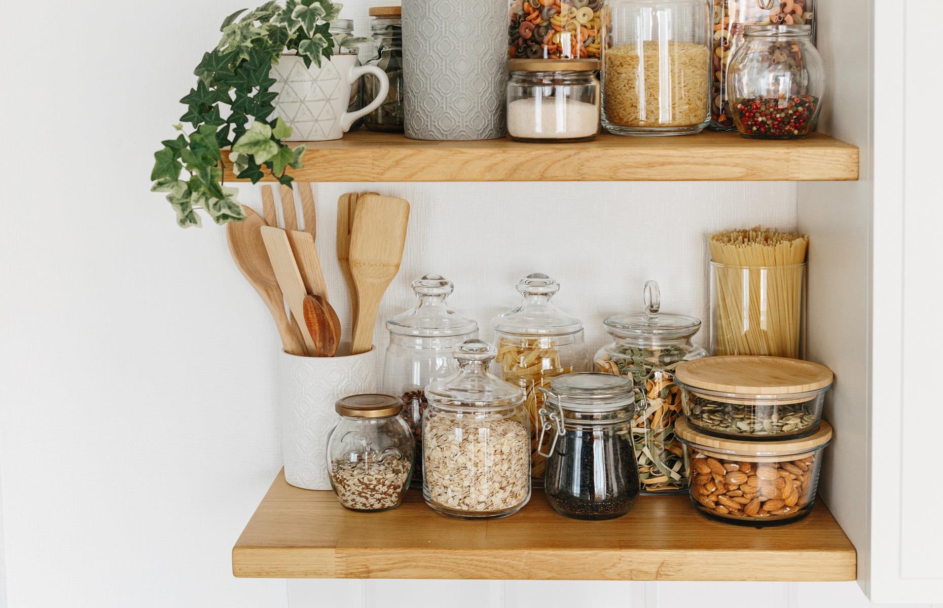 Get the kitchen cupboards in order