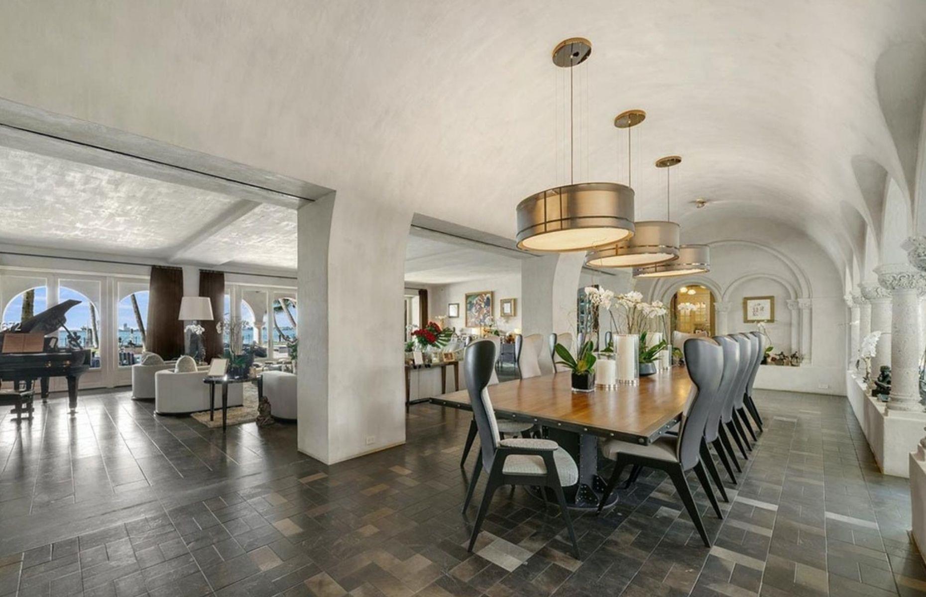 Phil Collins' Miami Beach mansion, Florida, USA