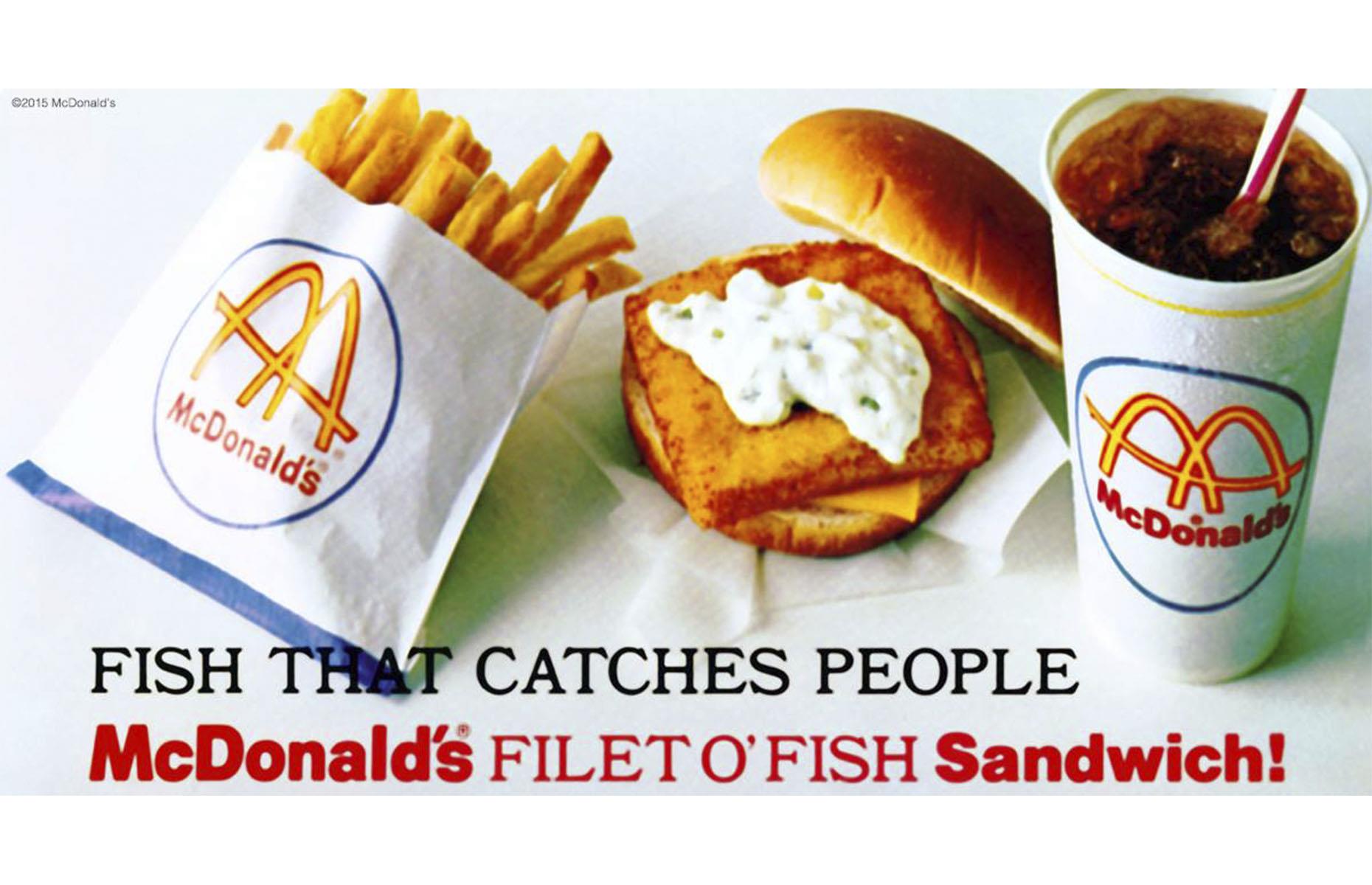 1960s: McDonald’s Filet-O-Fish