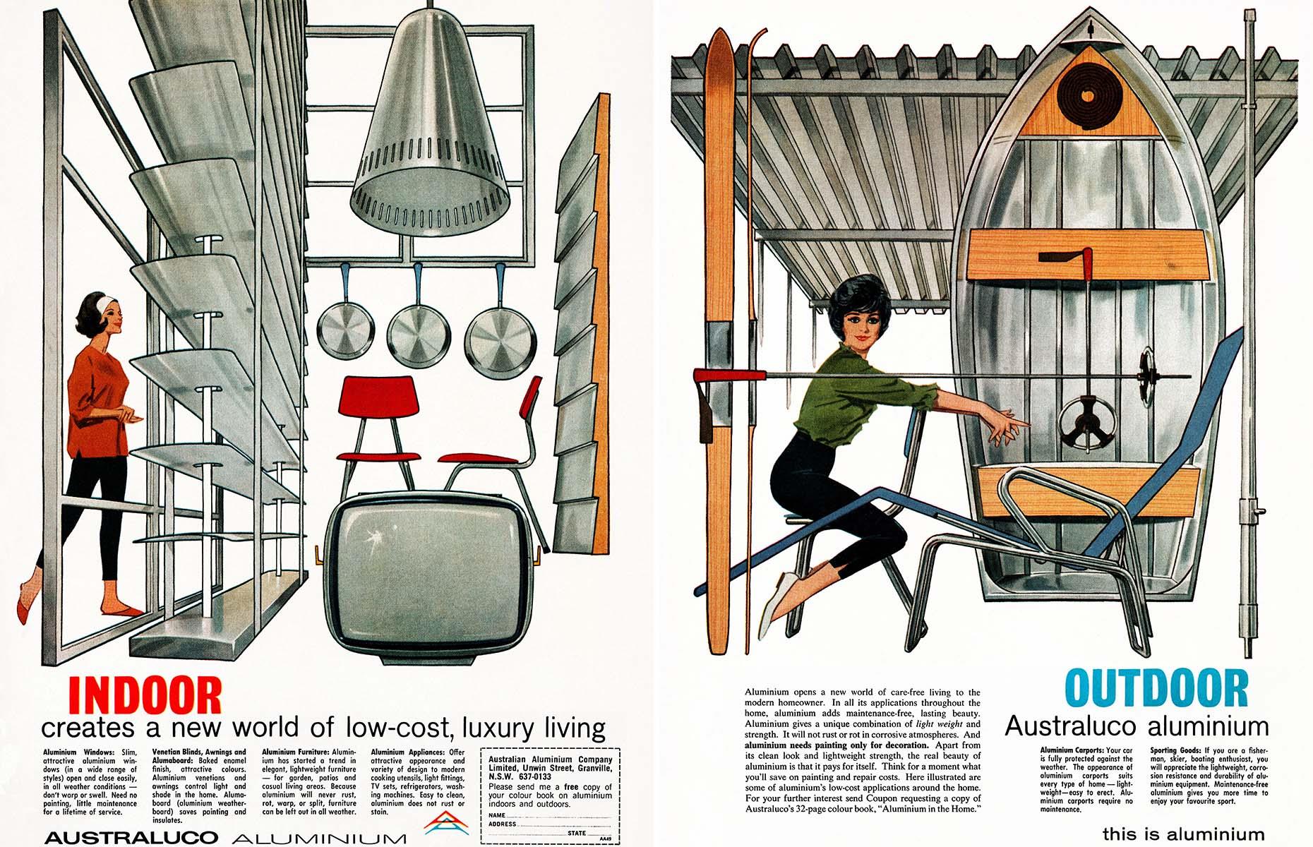 1962: Australuco aluminium