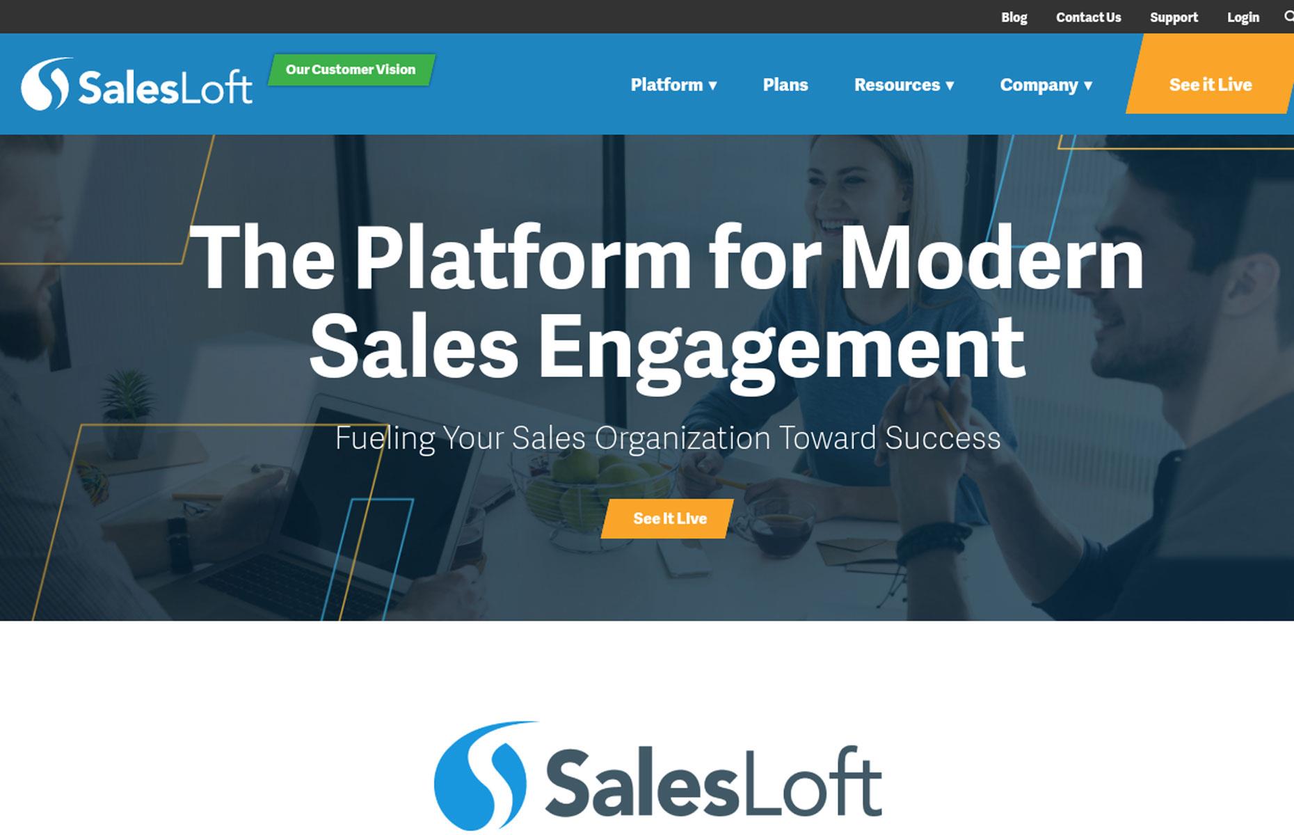 SalesLoft: average annual revenue growth of 4,586%