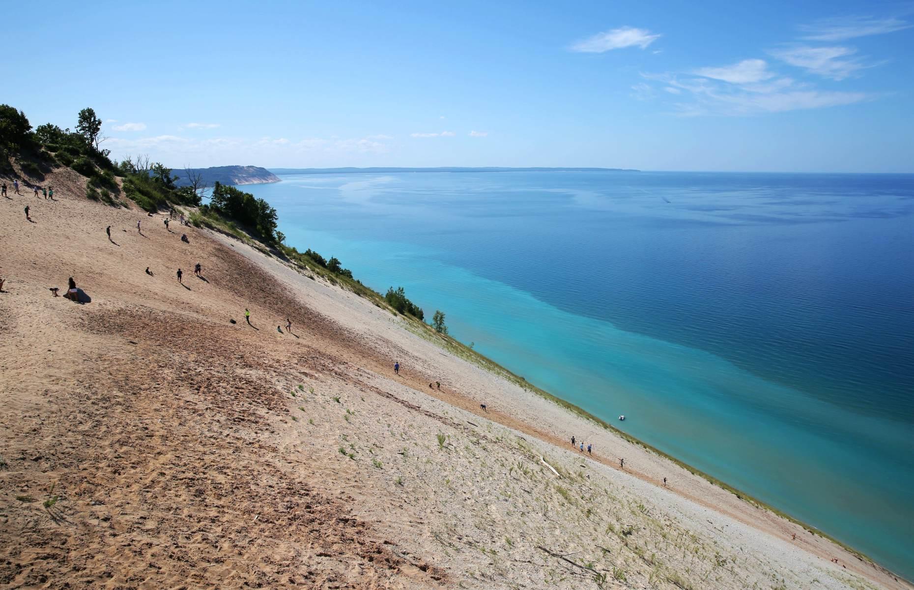 As well as the largest freshwater dune system in the world