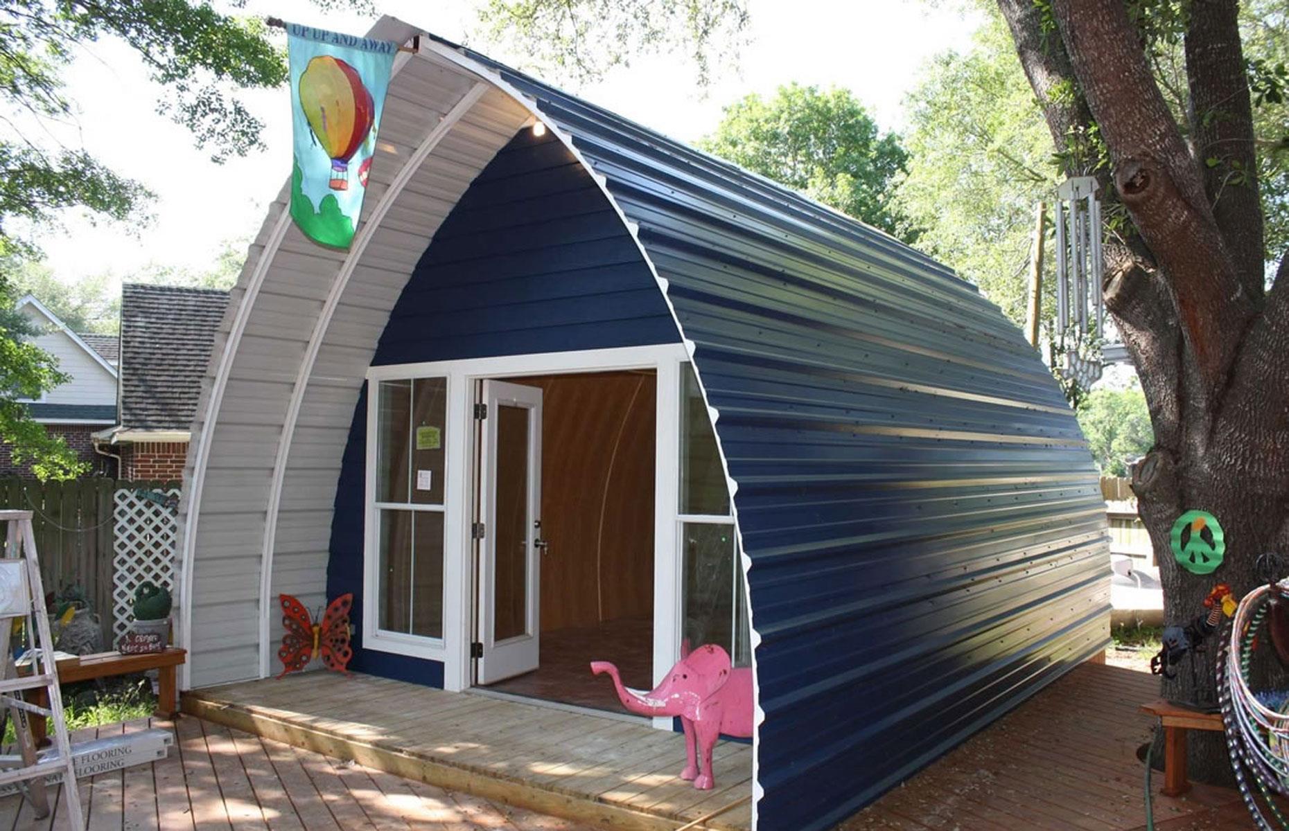 Arched Cabins 12-foot micro home kit: $5,000 (£3.5k)