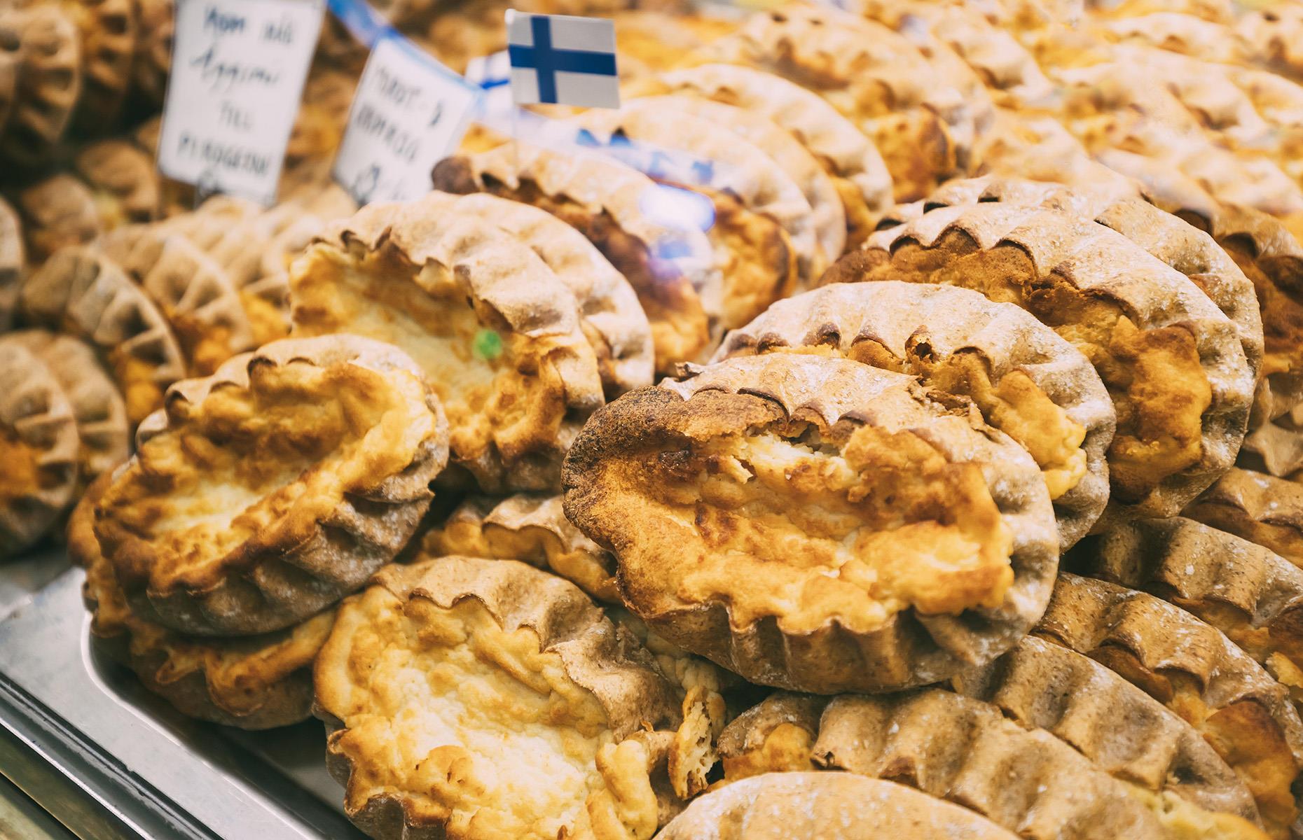 Karjalanpiirakka, Finland