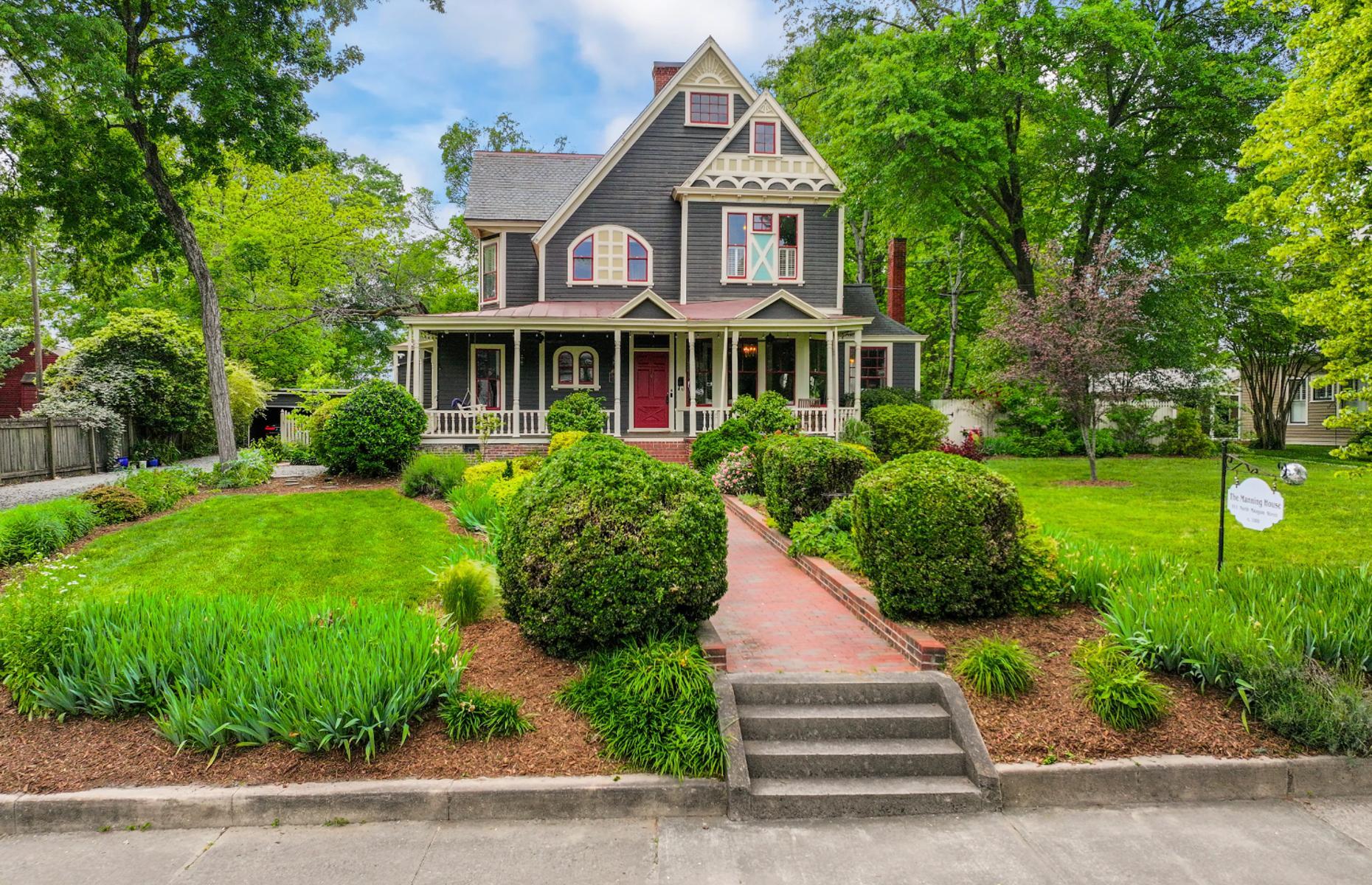 Bull Durham house, North Carolina, USA
