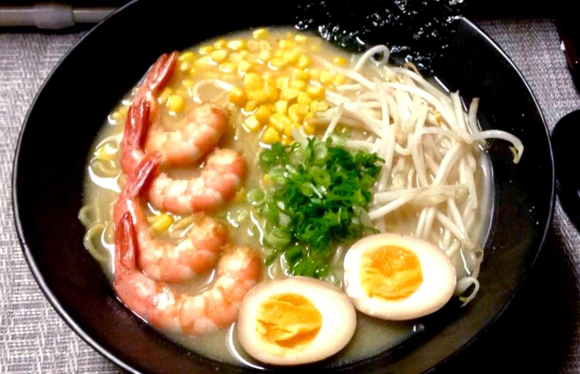 Idaho: shrimp ramen, Island Sushi and Ramen, Boise