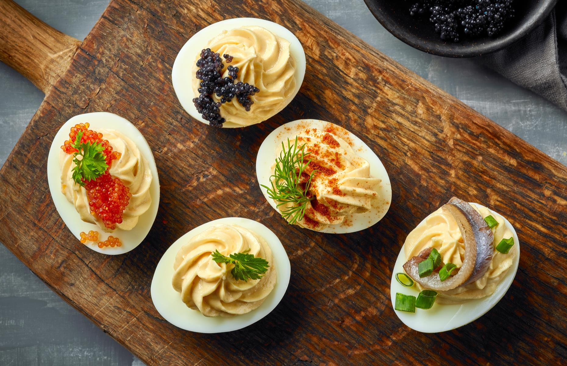 Deviled eggs recipe: up 200%