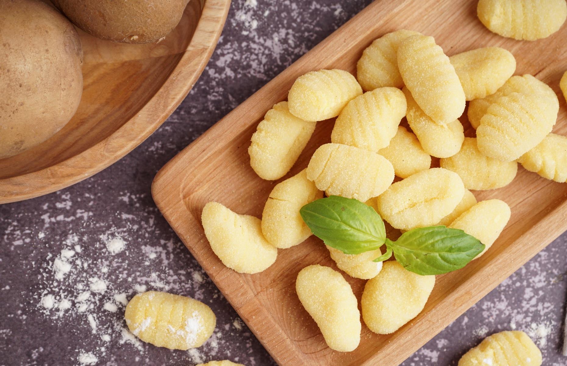 13. Bake potatoes for gnocchi