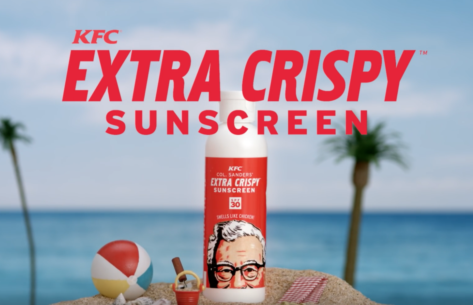 KFC Extra Crispy Sunscreen
