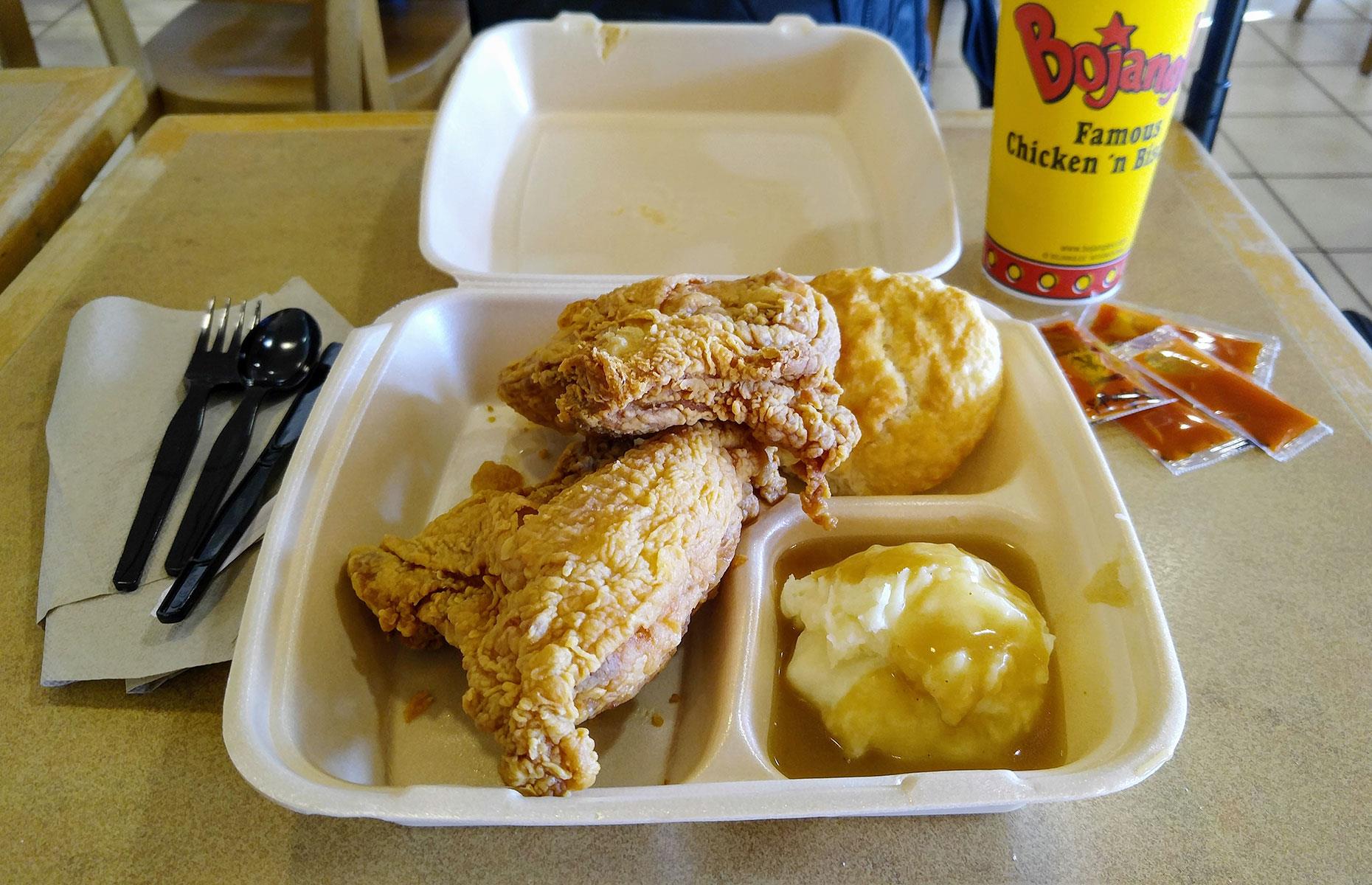 32. Mashed potatoes, Bojangles, USA